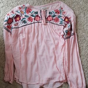 Ruff hewn blouse